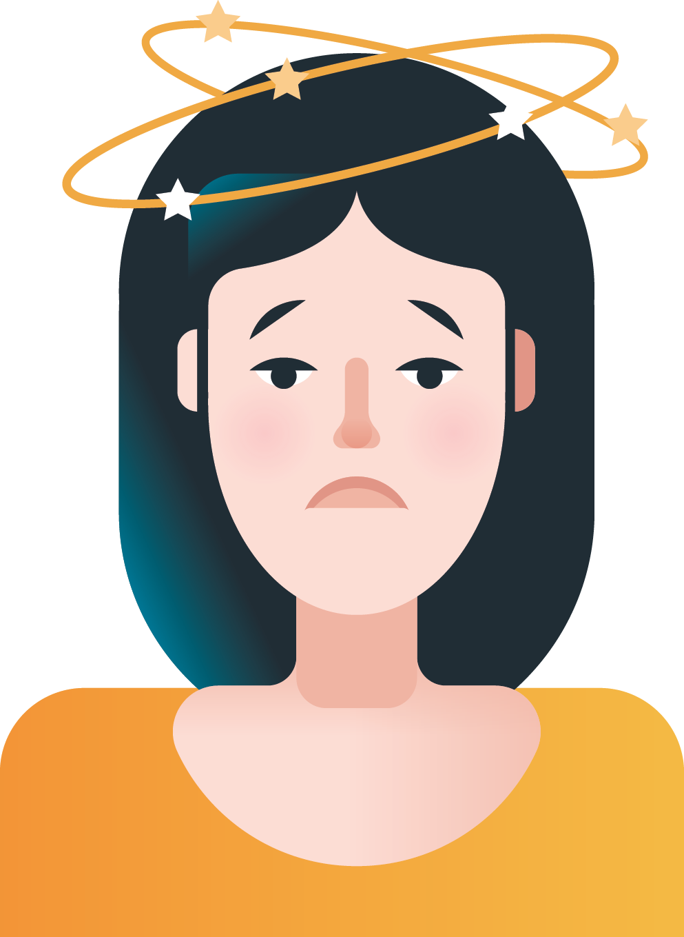 Anaphylaxis symptoms: dizziness