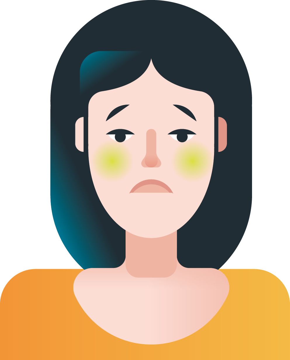 Anaphylaxis symptoms: nausea